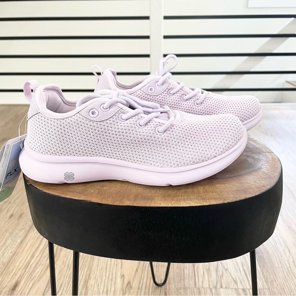 6 7 7W 7.5 11 pastel lavender purple, athletic mesh comfortable sneakers - Picture 11 of 17